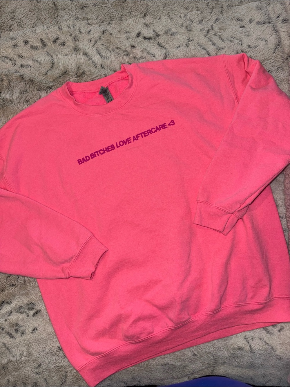 NESSA BARRETT Aftercare merch crewneck